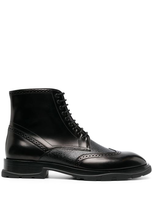 Leather boot ALEXANDER MCQUEEN | 750389WIDW11000